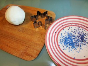 Arty Crafty Kids - Homemade clay and melted crayon snowflakes