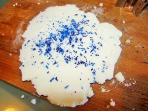 Arty Crafty Kids - Homemade clay and melted crayon snowflakes