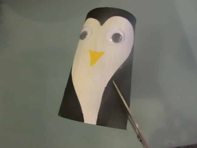 Paper Roll Penguin