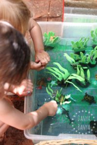 Arty Crafty Kids - Sensory - Ocean Themed Water Play  - Danya Banya