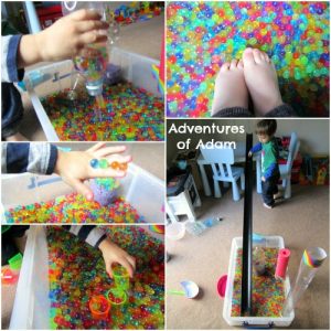 Arty Crafty Kids - Sensory - Ways to Play with Water Beads - Adventures of Adam