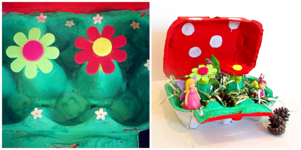 Arty Crafty Kids - Toadstool Fairy Garden 