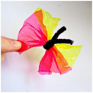 Arty Crafty Kids - Candy Wrapper Butterfly