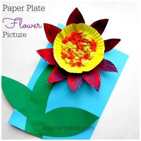 Arty Crafty Kids - Craft - Paper Plate Flower