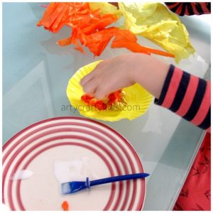 Arty Crafty Kids - Craft - Paper Plate Flower