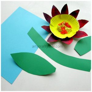 Arty Crafty Kids - Craft - Paper Plate Flower