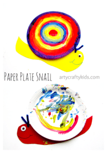 Arty Crafty Kids - Books -Paper Plate Snail
