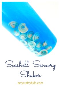 Arty Crafty Kids - Play - Seashell Sensory Shaker