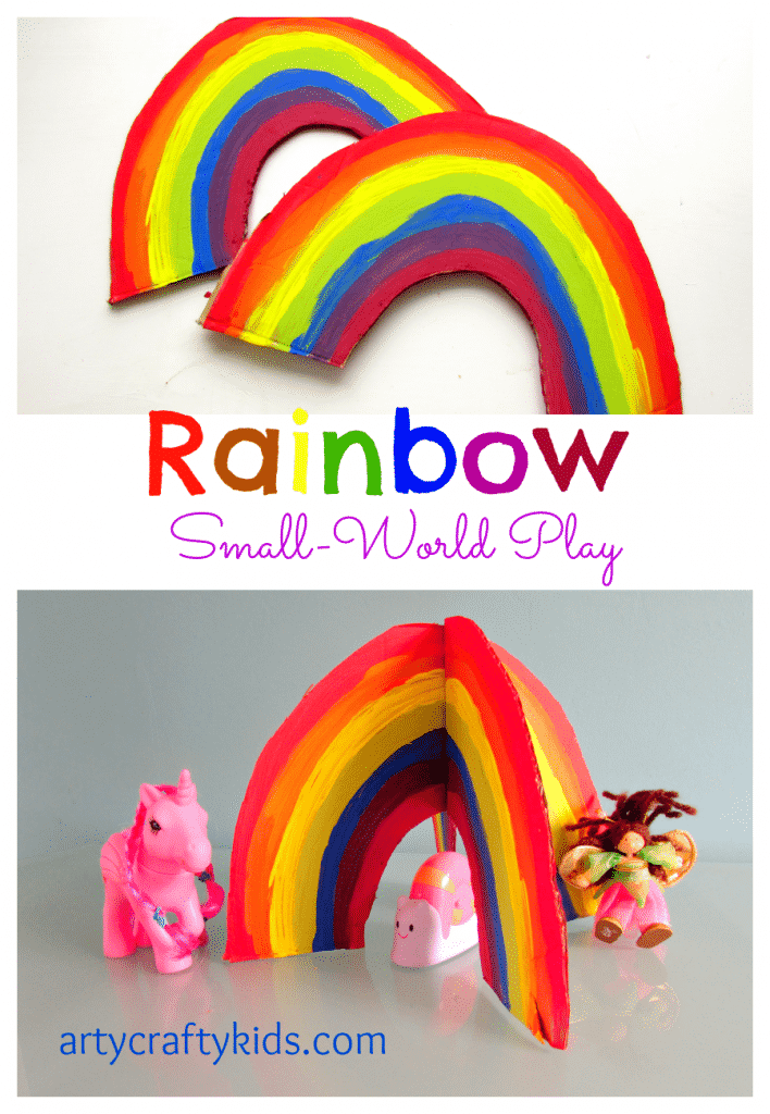 Arty Crafty Kids - Play - Rainbow Small World Play