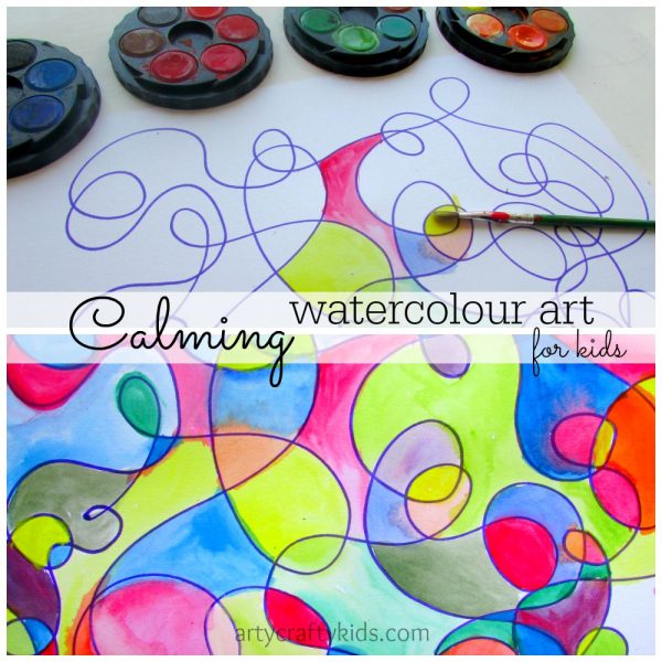 Arty Crafty Kids - Art - Watercolour Art for Kids