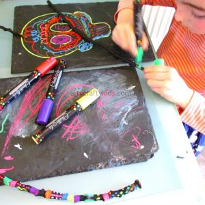 Arty Crafty Kids - Craft - Craft Ideas for Kids - Day of the Dead Mask