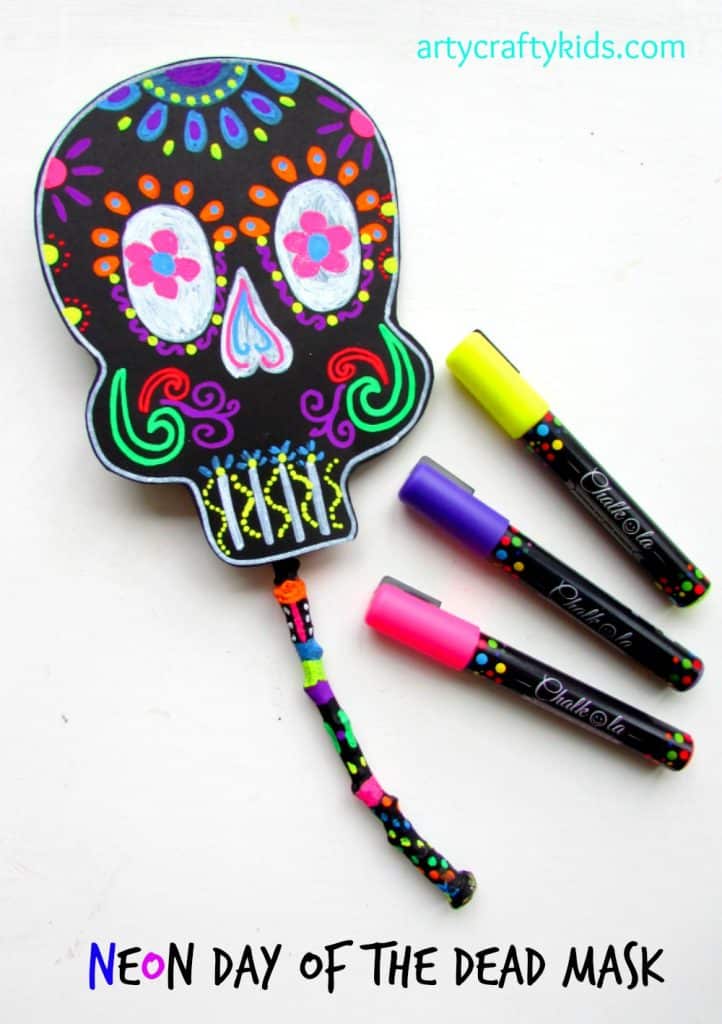 Arty Crafty Kids - Craft - Craft Ideas for Kids - Day of the Dead Mask