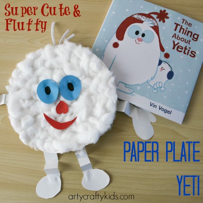 Arty Crafty Kids - Book Club - Book Review - Craft Ideas for Kids - The Thing about Yetis