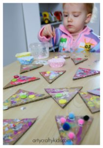 Arty Crafty Kids - Craft - Craft Ideas for Kids - Toddler Christmas Trees