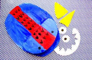 Arty Crafty Kids - Craft - Craft Ideas for Kids - Paper Plate Dinosaur