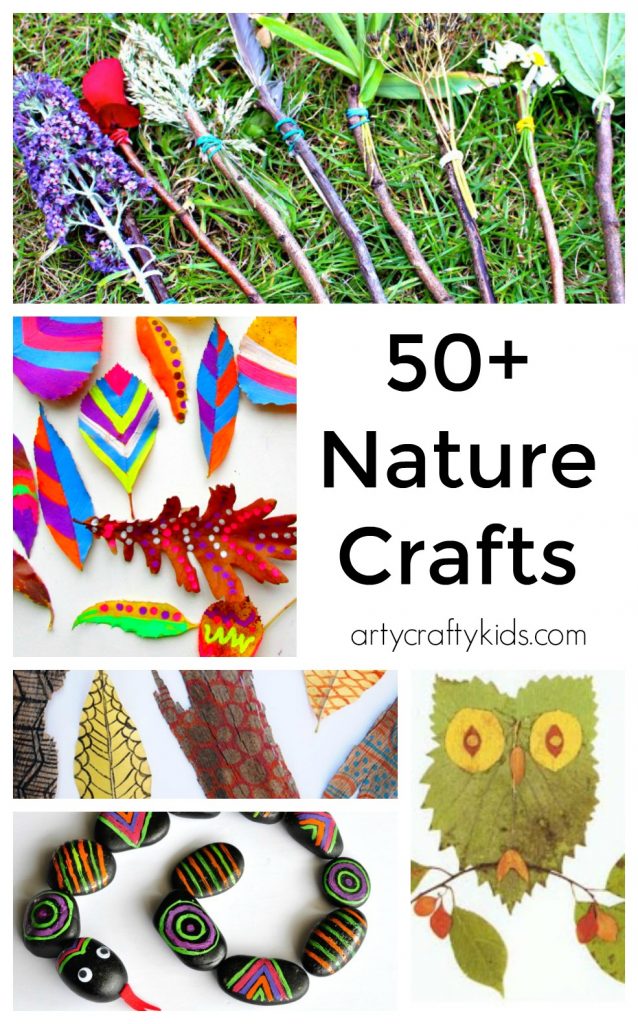 NATURE Arts and Crafts KIDS Nature Art Printables Nature Art Digital  Download Nature Craft Printable Nature Crafts for Kids 