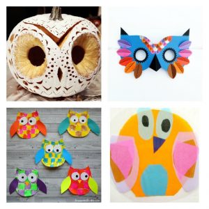 Arty Crafts Kids - Basteln - Bastelideen für Kinder - 25 Eulen-Basteleien für Kinder