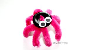 Arty Crafty Kids - Craft - Button Spider Easy Kids Craft