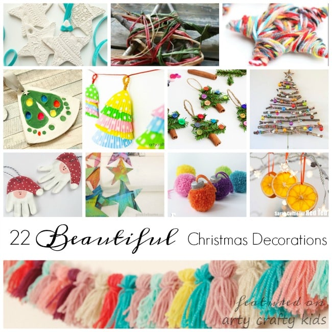 Arty Crafty Kids - Seasonal - 22 Simple Christmas Decorations