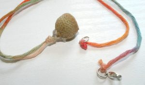 Arty Crafty Kids - Craft - Nature Craft for Kids - Acorn Necklaces Kids Nature Craft
