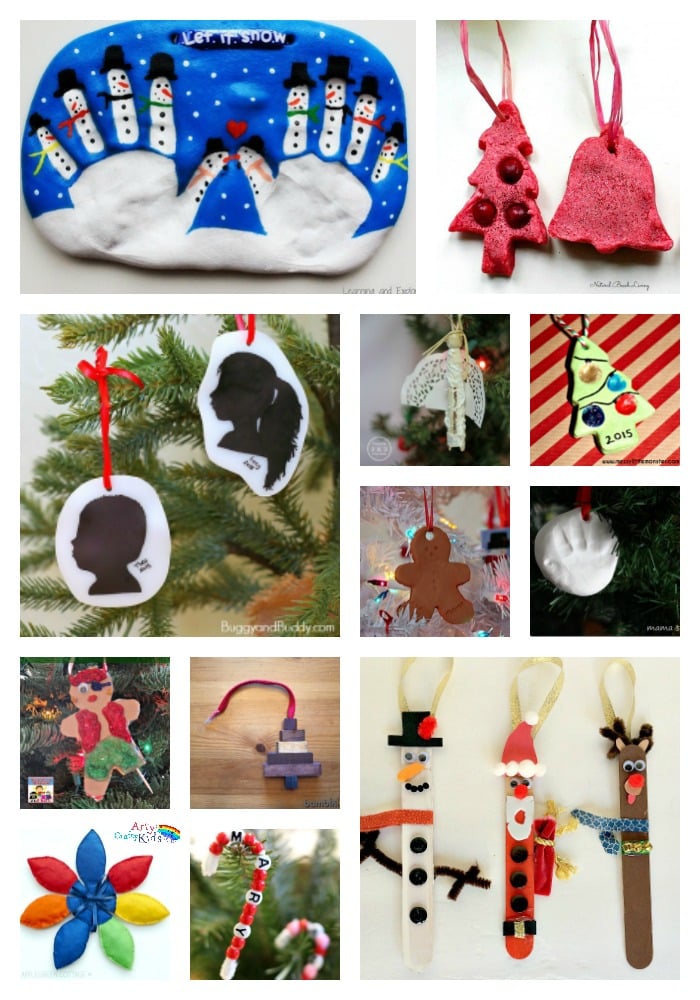 Arty Crafty Kids | 36 Awesome Christmas Ornaments - Fun to make and seasonably jolly kids crafts christmas ornaments, decorations and keepsakes