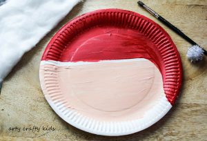 Arty Crafty Kids - Seasonal - Easy Chrsitmas Craft - Paper Plate Santa