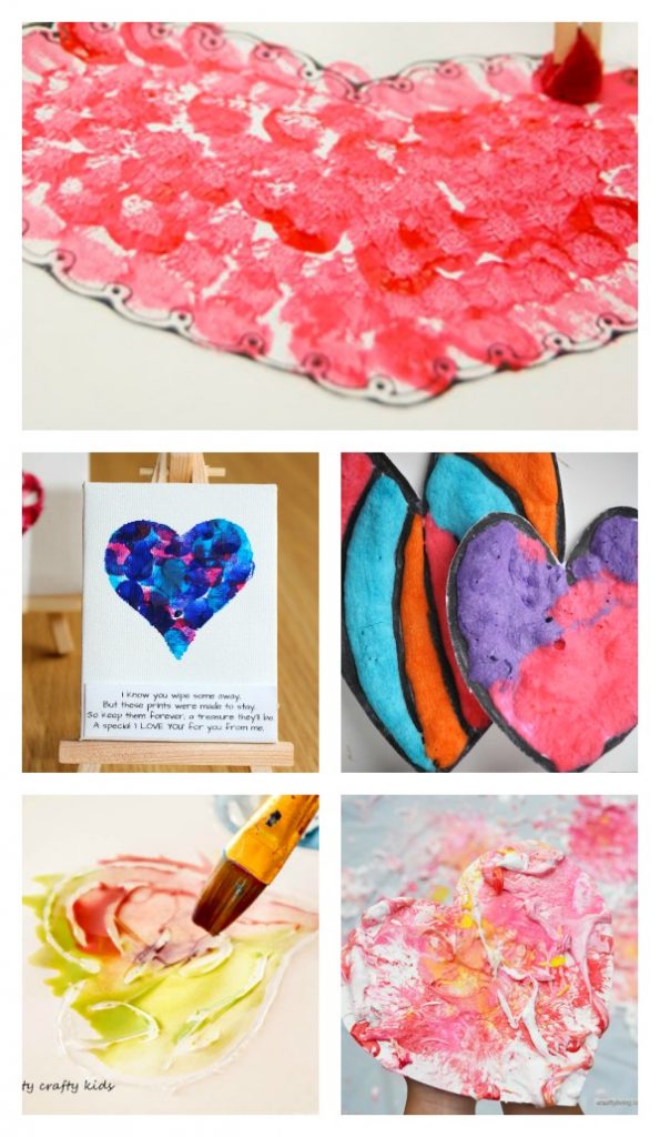 Arty Crafty Kids | Valentines | 20 Valentines Preschool Crafts & Activities | Do-able, fun and easy Valentines crafts for preschoolers. Craftsand activities 2-3 years will be able to do!