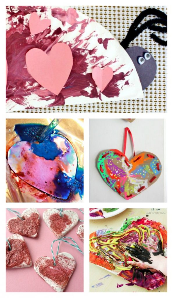 Arty Crafty Kids | Valentines | 20 Valentines Preschool Crafts & Activities | Do-able, fun and easy Valentines crafts for preschoolers. Craftsand activities 2-3 years will be able to do!