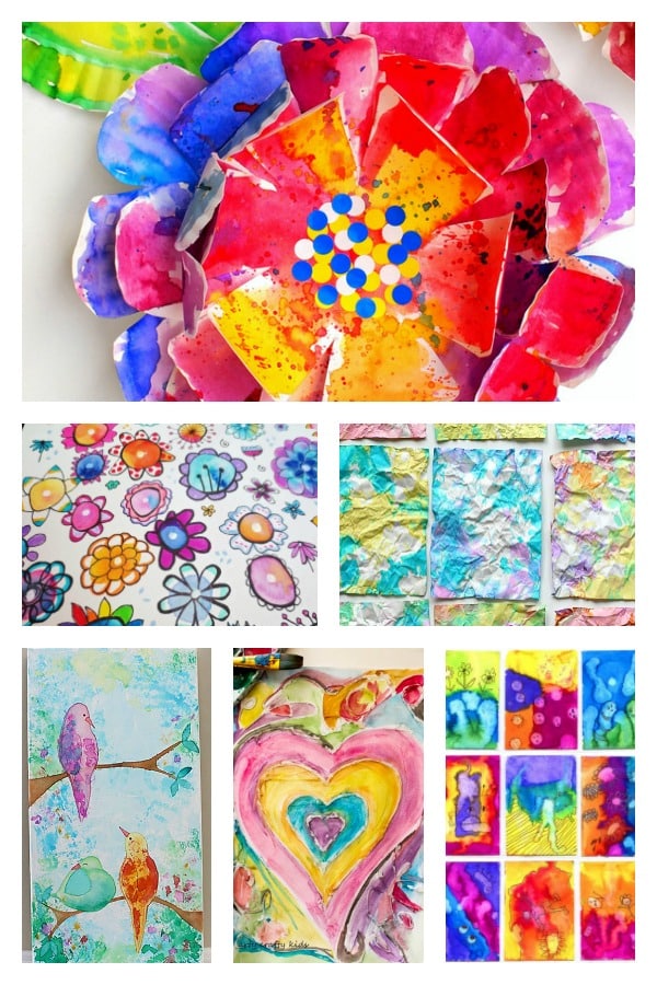 15+ Watercolor Ideas for Kids to Create - Fun-A-Day!