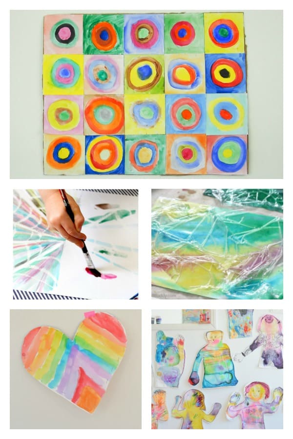 Arty Crafty Kids | Art | Kids Art Projects | 22 Creative Watercolor Art Projects for Kids | A collection of the most creative, unique and fun ways for kids to create amazing works of art with watercolors