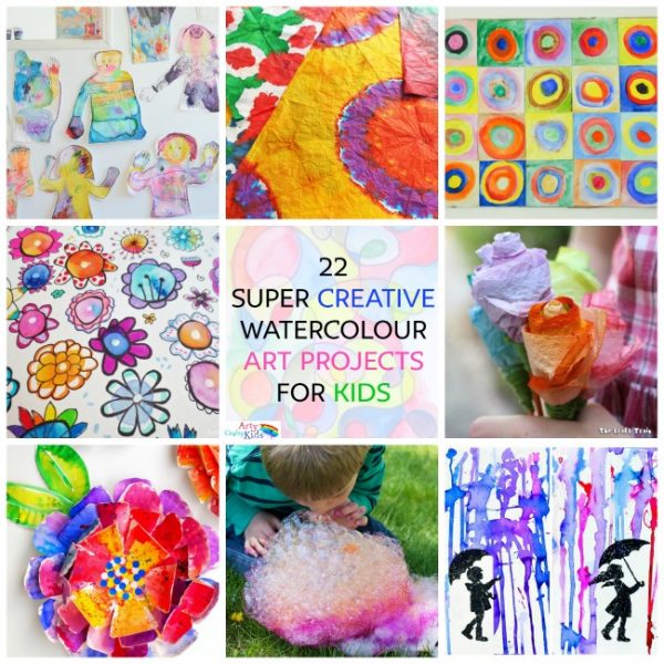 Creative Watercolor Art Projects For Kids Creative Watercolor Art Projects For Kids