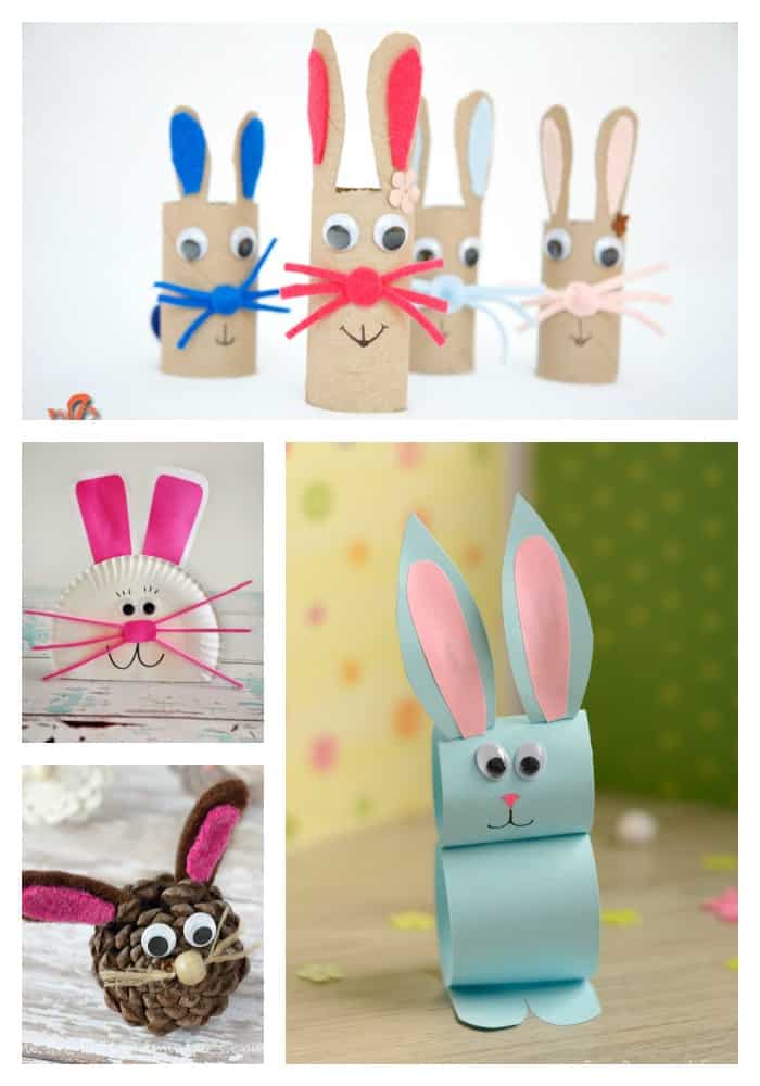 Arty Crafty Kids | Easter | Super Adorable Bunny Crafts | A gorgeous collection of easy and super adorable Easter bunny crafts for kids.