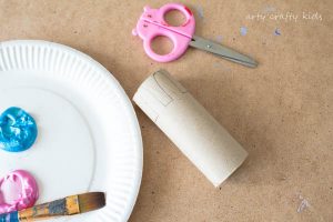 Arty Crafty Kids | Craft | Easter | Easy Cardboard Tube Easter Bunny Craft
