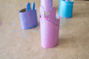 Arty Crafty Kids | Craft | Easter | Easy Cardboard Tube Easter Bunny Craft