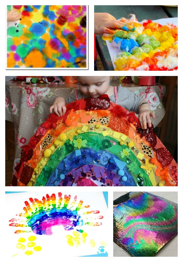 Kids Rainbow Painting Ideas