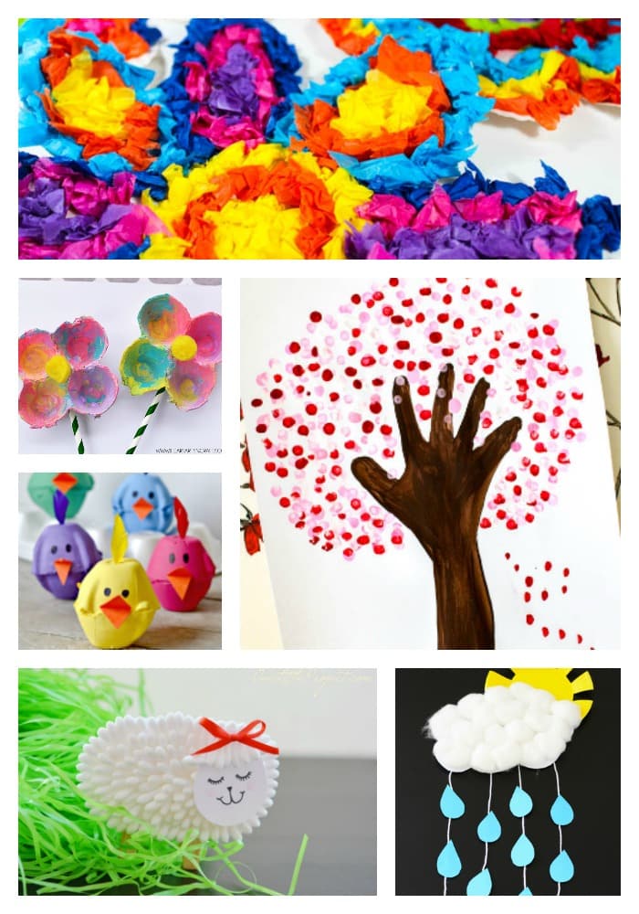 21 Simple and Fun Spring Crafts for Kids – Proud to be Primary