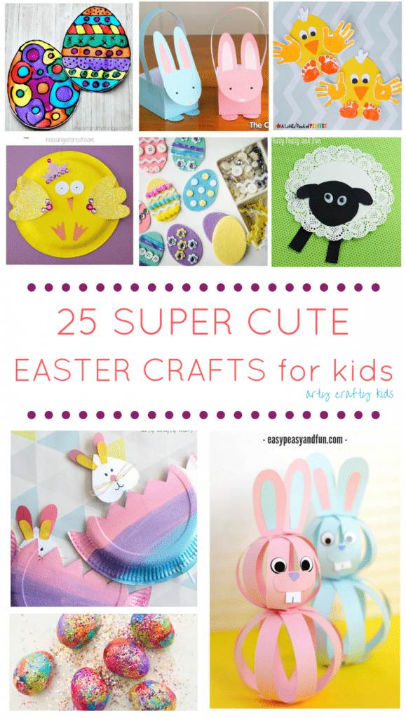 Arty Crafty Kids | Craft | Easter Crafts for Kids | 22 Super Cute Easter Crafts