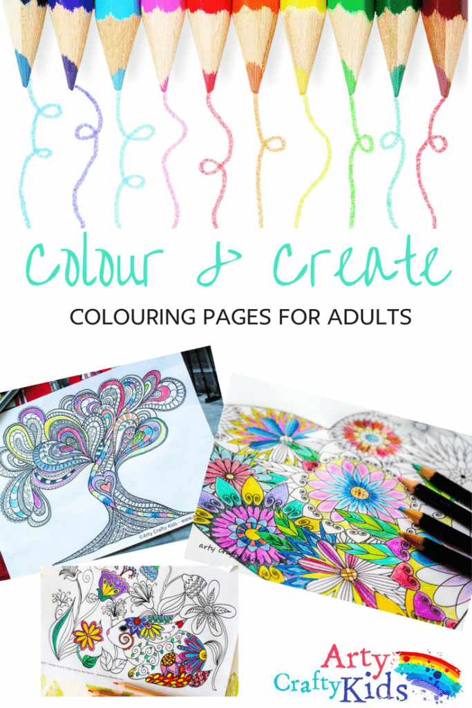 Arty Crafty Kids | Colour & Create | Coloring Pages