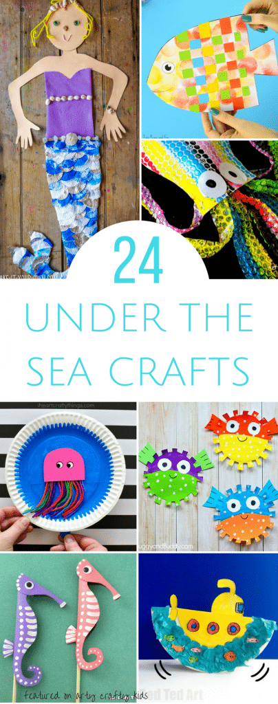 Exciting Under-the-Sea Crafts for Kids: Free Mermaid Craft Pack