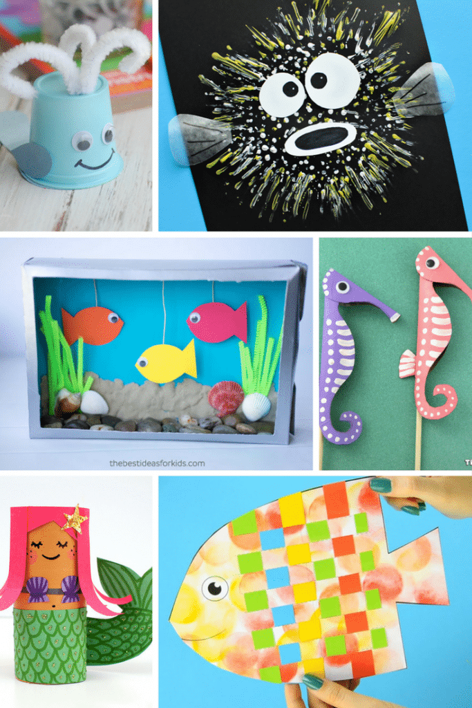 Arty Crafty Kids | Craft | Under the Sea Crafts | 24 Awesome Under the Sea crafts for kids