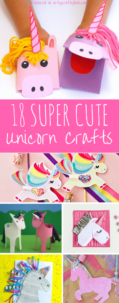 Super Cute Unicorn Crafts - Arty Crafty Kids - Fun & Easy Arts