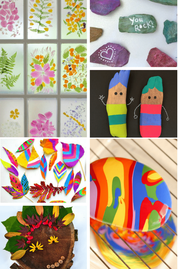 Arty Crafty Kids | Art | Bold Beautiful Nature Ideas Art for Kids | 24 Stunning art nature art projects for kids!
