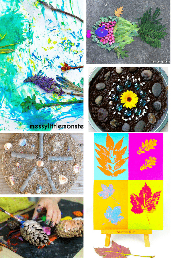 Bold Beautiful Nature Art Ideas For Kids Arty Crafty Kids