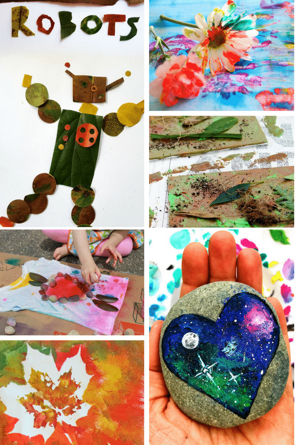 Arty Crafty Kids | Art | Bold Beautiful Nature Ideas Art for Kids | 24 Stunning art nature art projects for kids!