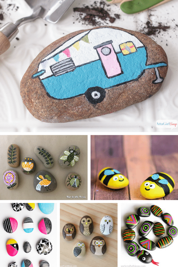 Arty Crafty Kids | Craft | Creative Rock Crafts for Kids | Create rock pets, rock puzzles, rock art and much much more with this gorgeous collection of 26 Rock Crafts for Kids!