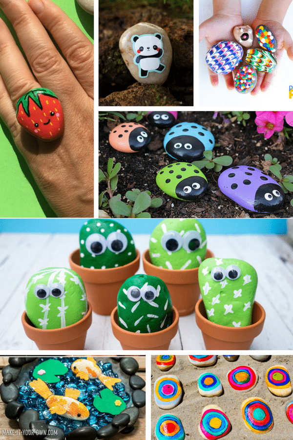 Arty Crafty Kids | Craft | Creative Rock Crafts for Kids | Create rock pets, rock puzzles, rock art and much much more with this gorgeous collection of 26 Rock Crafts for Kids!