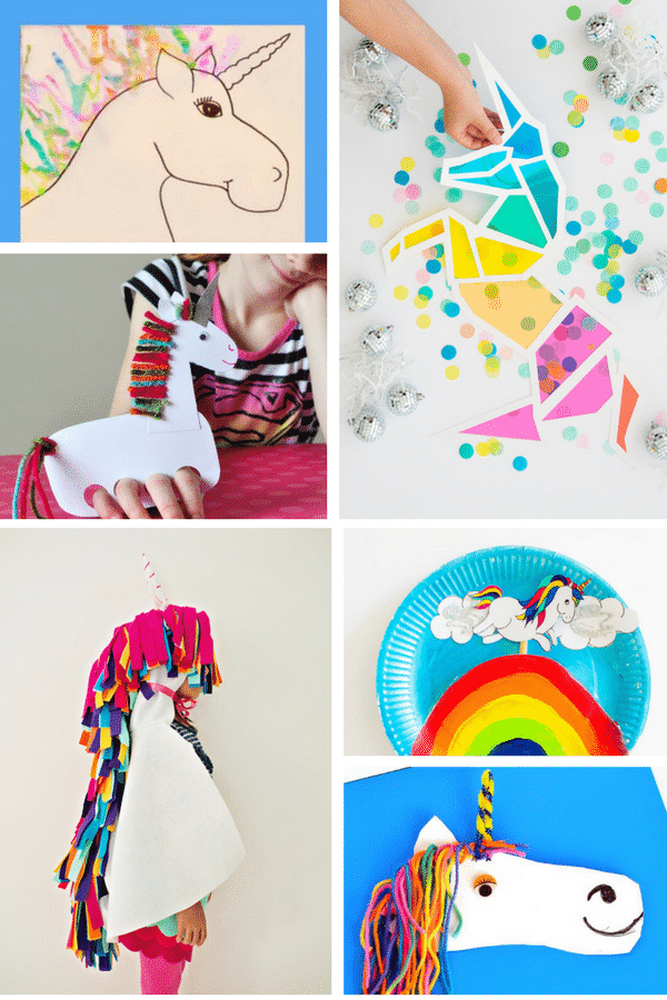 Unicorn Crafts for Kids - 25 of the Cutest Unicorn Arts and Crafts Ideas -  Messy Little Monster