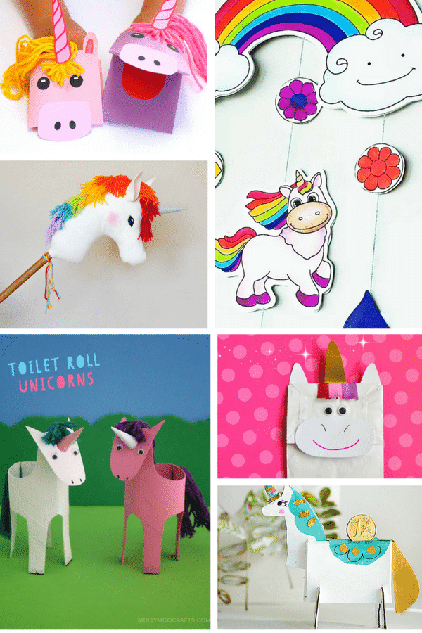 Unicorn Crafts for Big and Little Kids