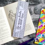 Arty Crafty Kids | Coloring Pages | Beautiful Coloring Bookmarks | 6 Beautiful Coloring Bookmarks for adults to download and color