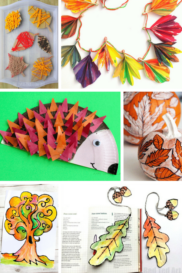 Fall Crafts for Kids - 35 Fall crafts for toddlers, preschoolers